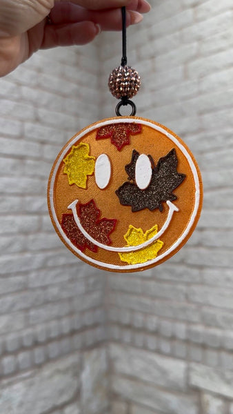 Fall Leaf Smiley