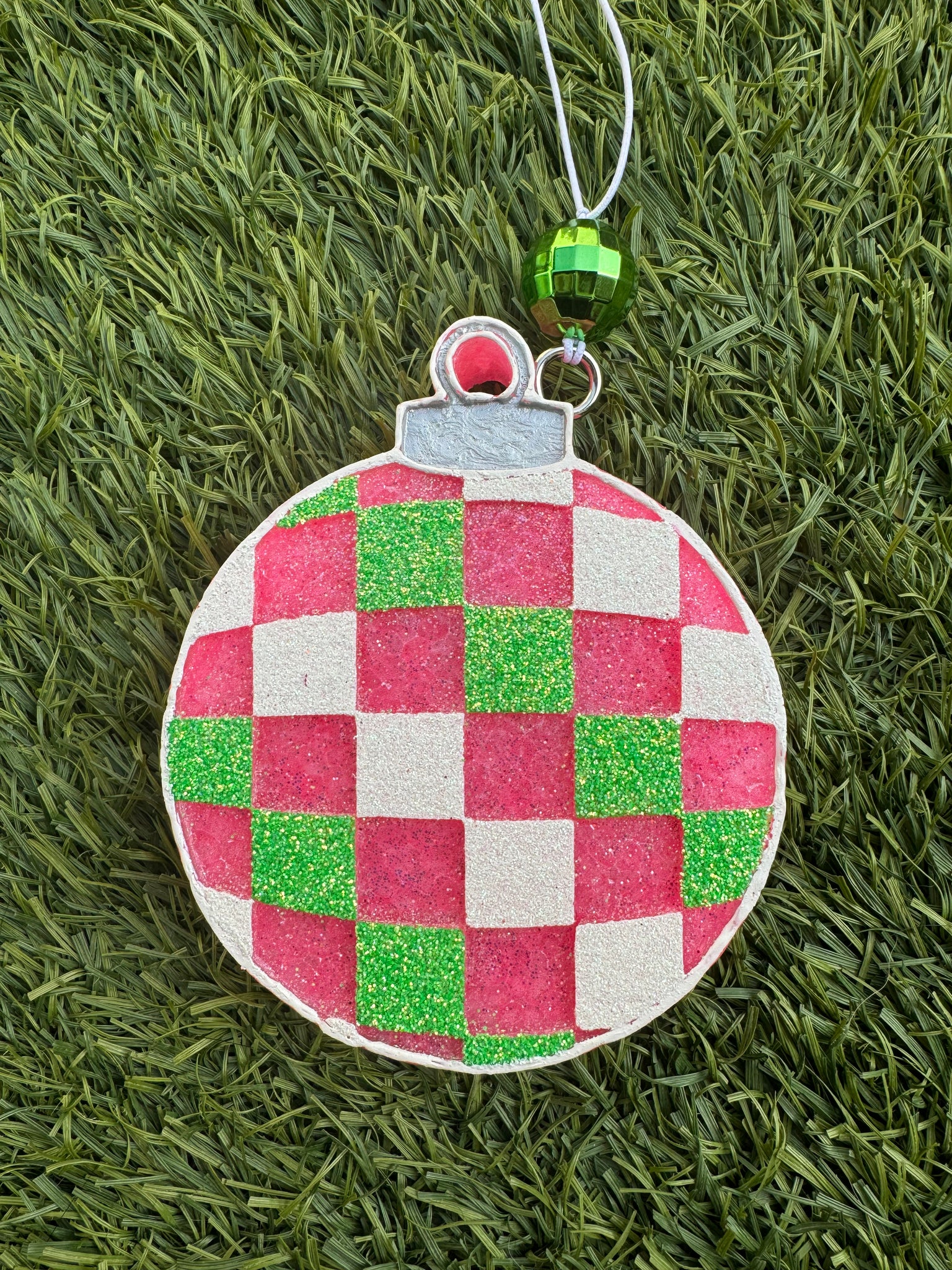 Checkered Ornament