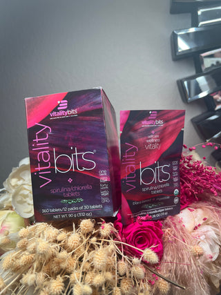Vitality Bits Spirulina/Chlorella Tablets