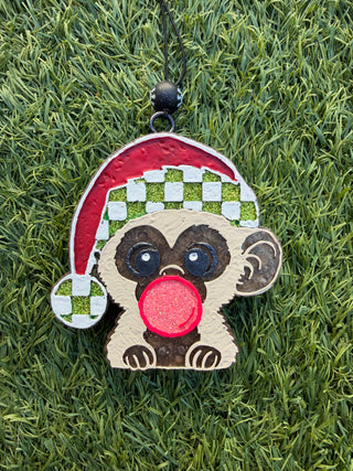 Monkey w/ Santa Hat
