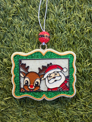 Santa & Rudolf Picture