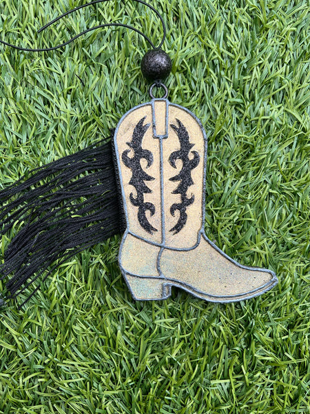 COWGIRL Boot With Fringe Freshie