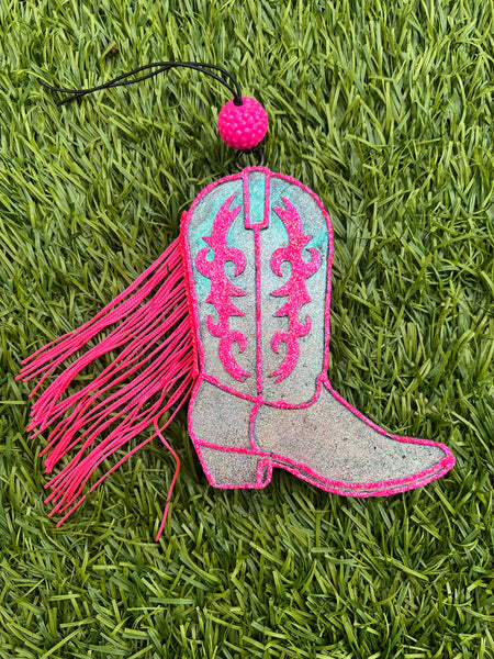 COWGIRL Boot With Fringe Freshie