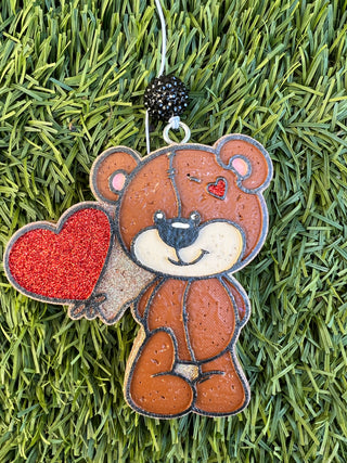 Bear with Balloon Heart variant 2