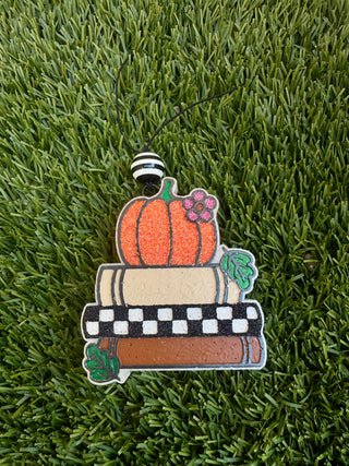 Books w/ Pumpkin