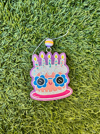Birthday Cake w/ Sunglasses