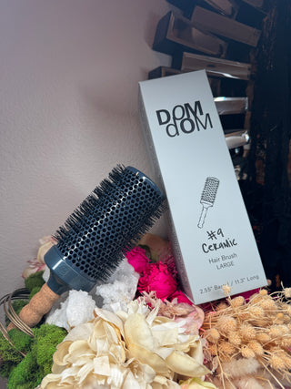 DOM DOM #9 Round Brush 2.55"