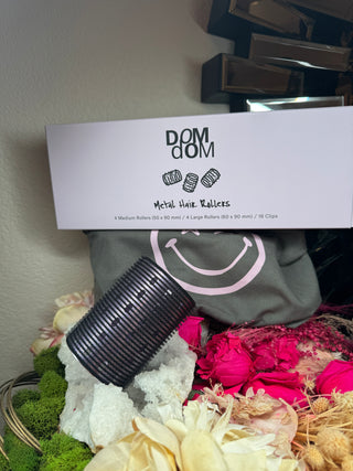 DOM DOM Metal Hair Roller Set