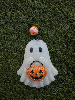 3D Ghost W/ Pumpkin