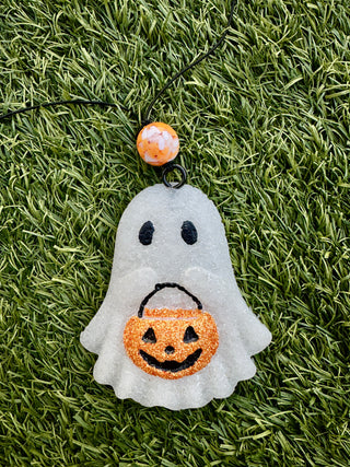 3D Ghost W/ Pumpkin