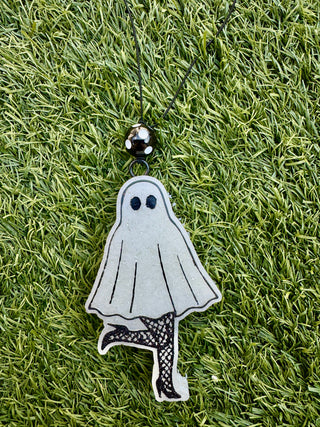Ghost w/ Fishnet Legs