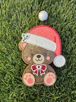 Teddy Bear w/ Santa Hat